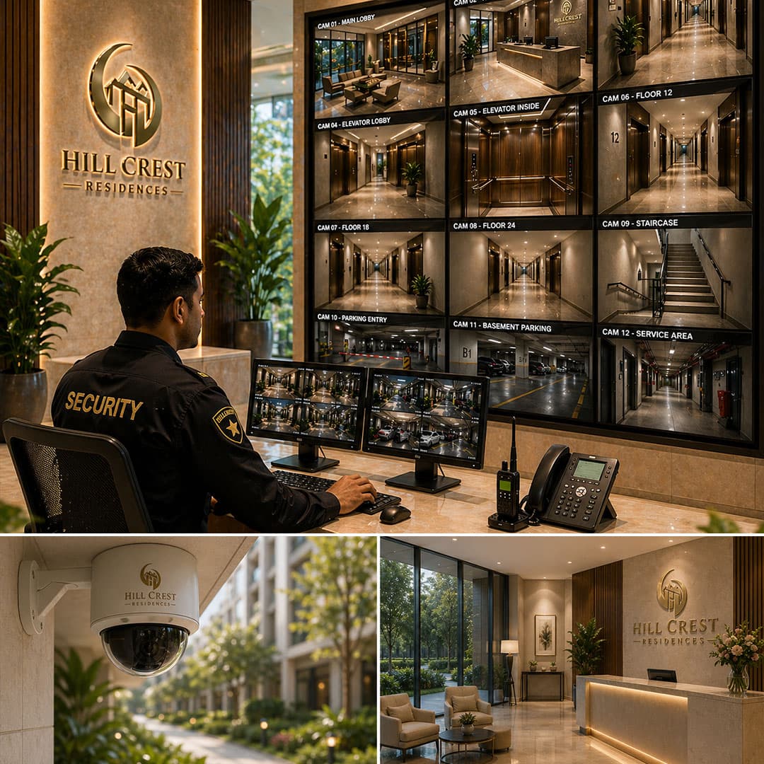 CCTV Surveillance — Hill Crest amenity