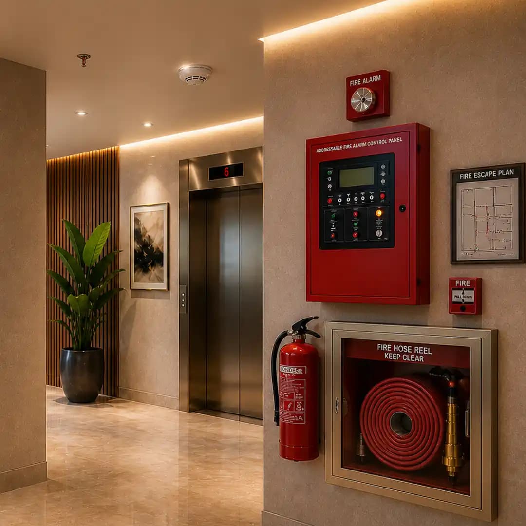 Fire Safety System — Hill Crest amenity