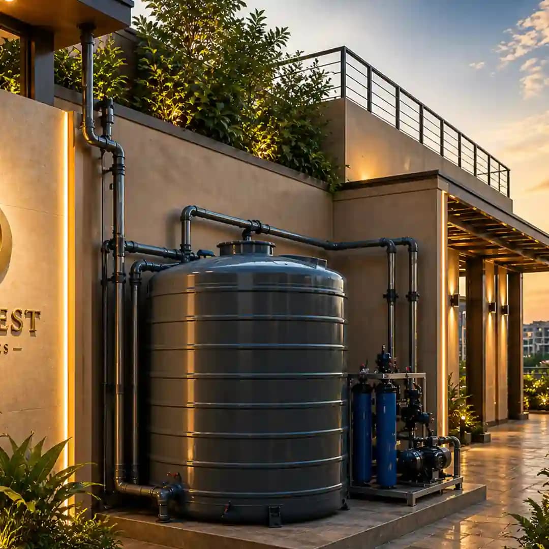 Rain Harvesting — Hill Crest amenity