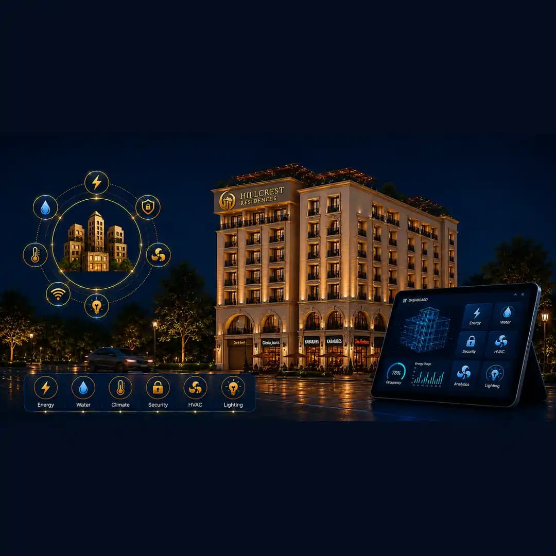 Smart Building Management System — Hill Crest amenity