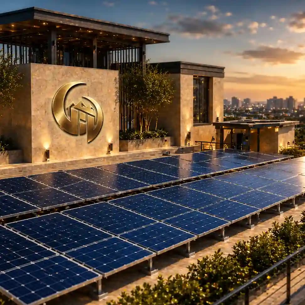 Solar Array — Hill Crest amenity